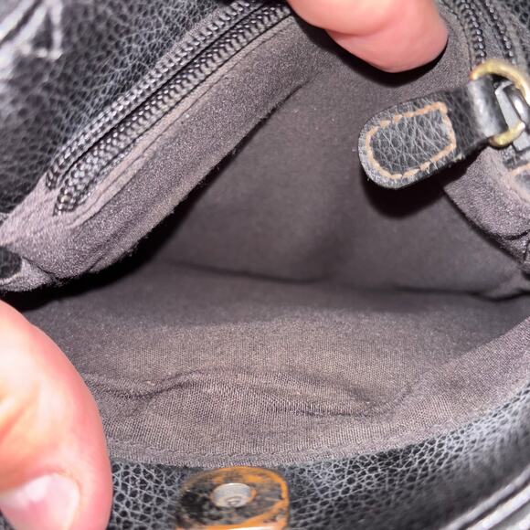 Liz Claiborne Vintage Black Mini Shoulder Purse 8x7 - Picture 6 of 6